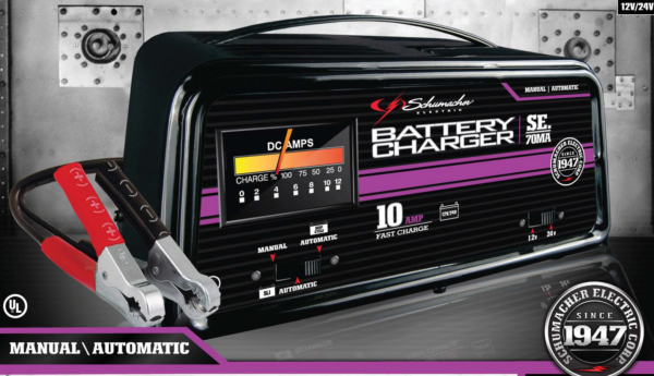 CARGADOR / ARRANCADOR AUTOMÁTICO 10 amp