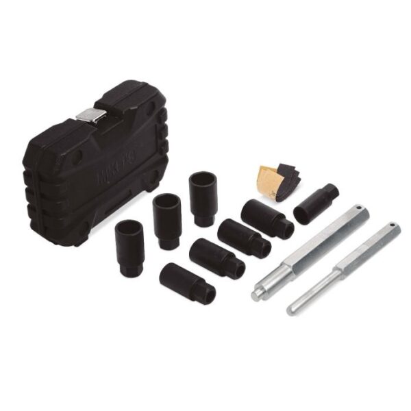 Kit dados extractores para birlos y tuercas de seguridad (10 pzas)